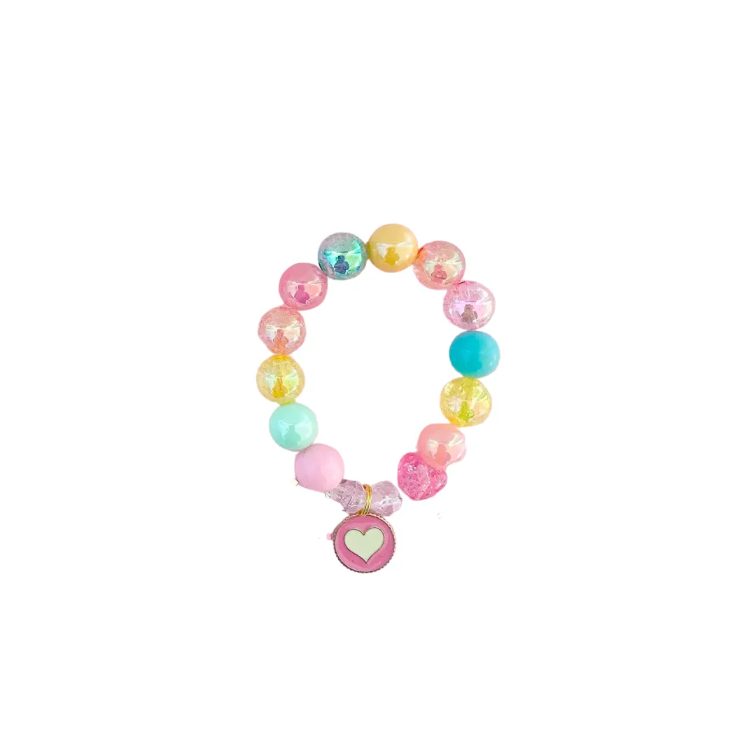 Bubble heart bracelet