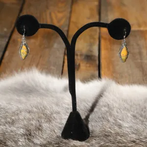 Bumble Bee Dangle Earrings