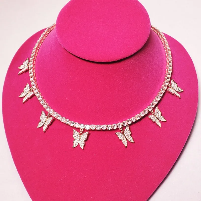 Butterfly Tennis Chokers