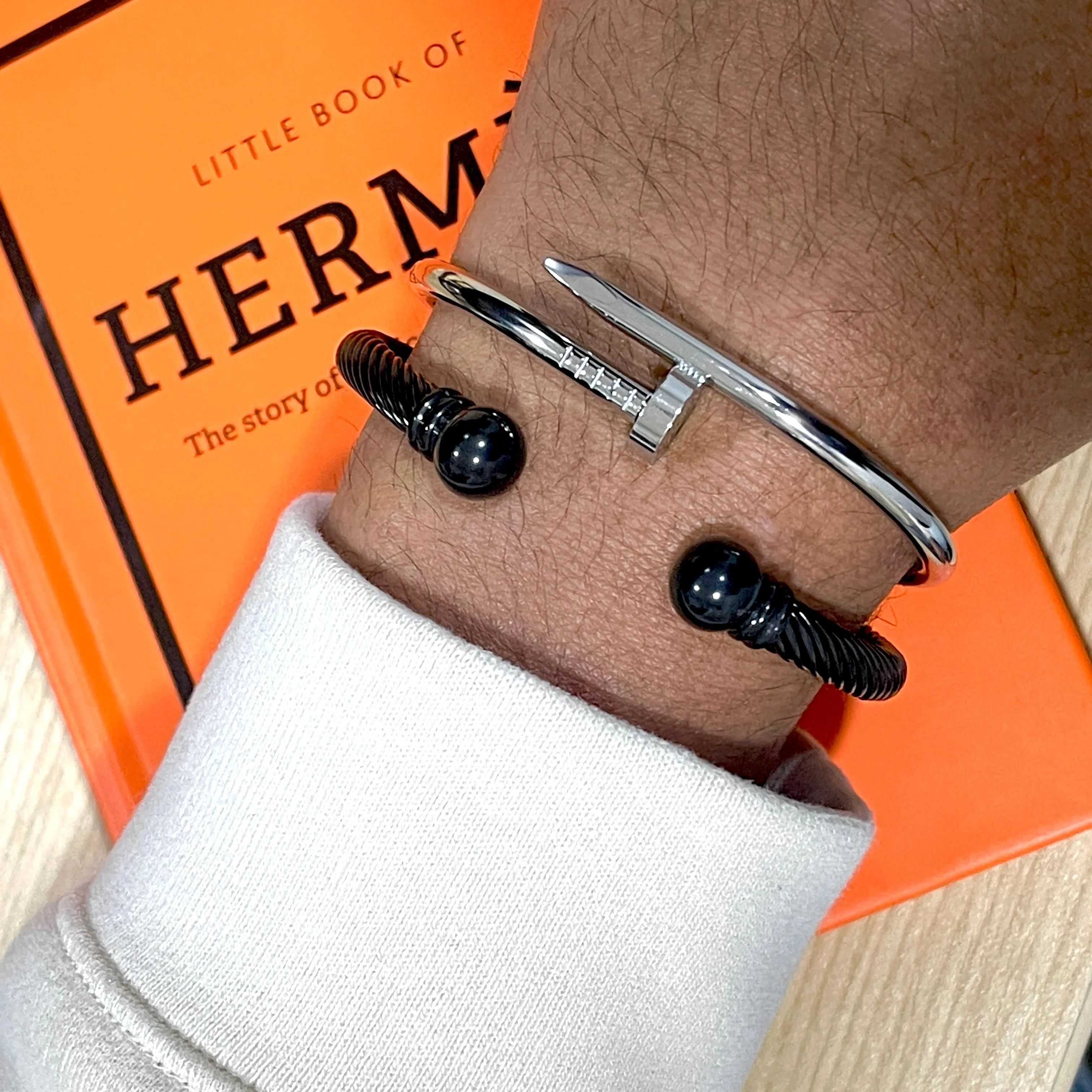 Cable Bangle Cuff