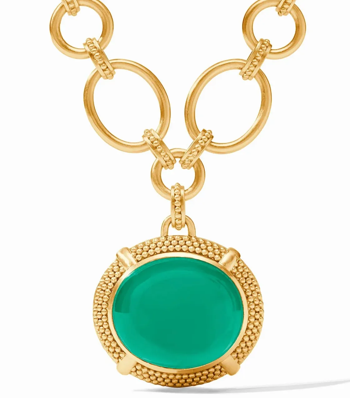 Cabochon Statement Necklace