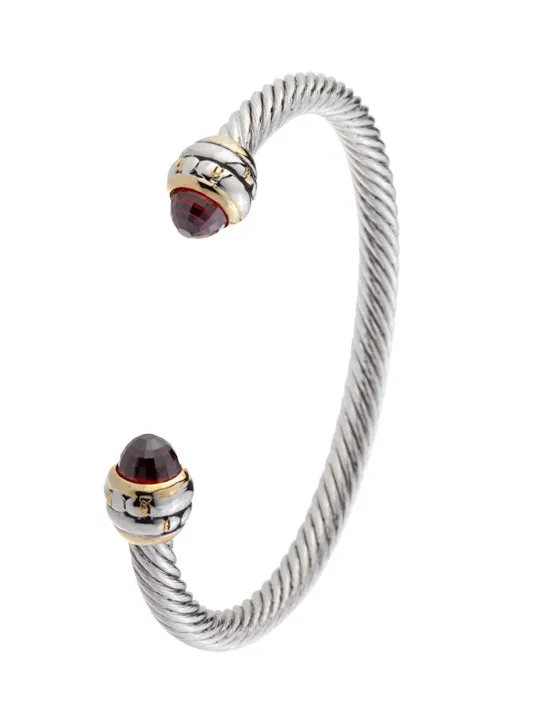 Canias Cor Collection Medium Wire Cuff Bracelet
