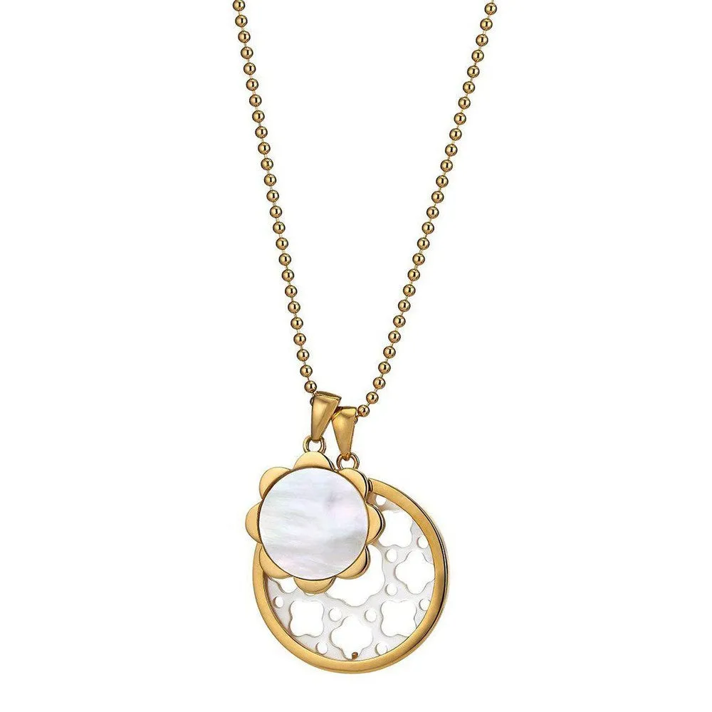 Carlotta and Flower Necklace