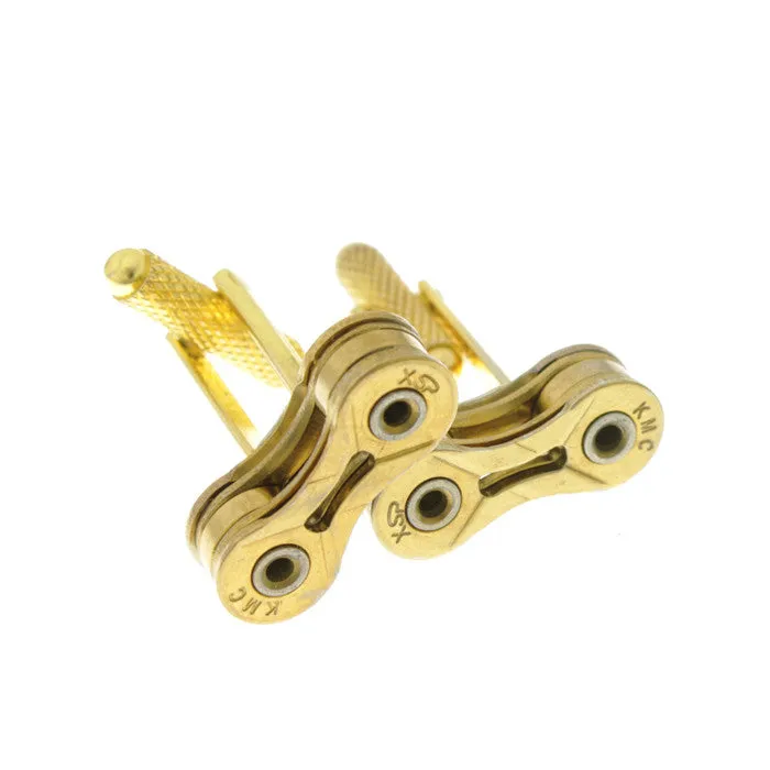 Chain Link Cufflink & Tie Tack Set