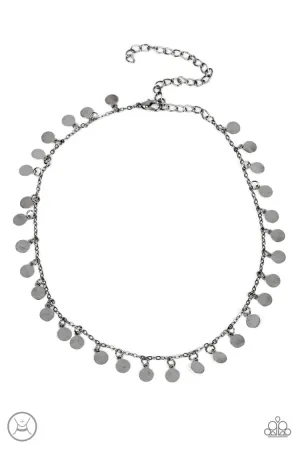 Champagne Catwalk  - Black Necklace
