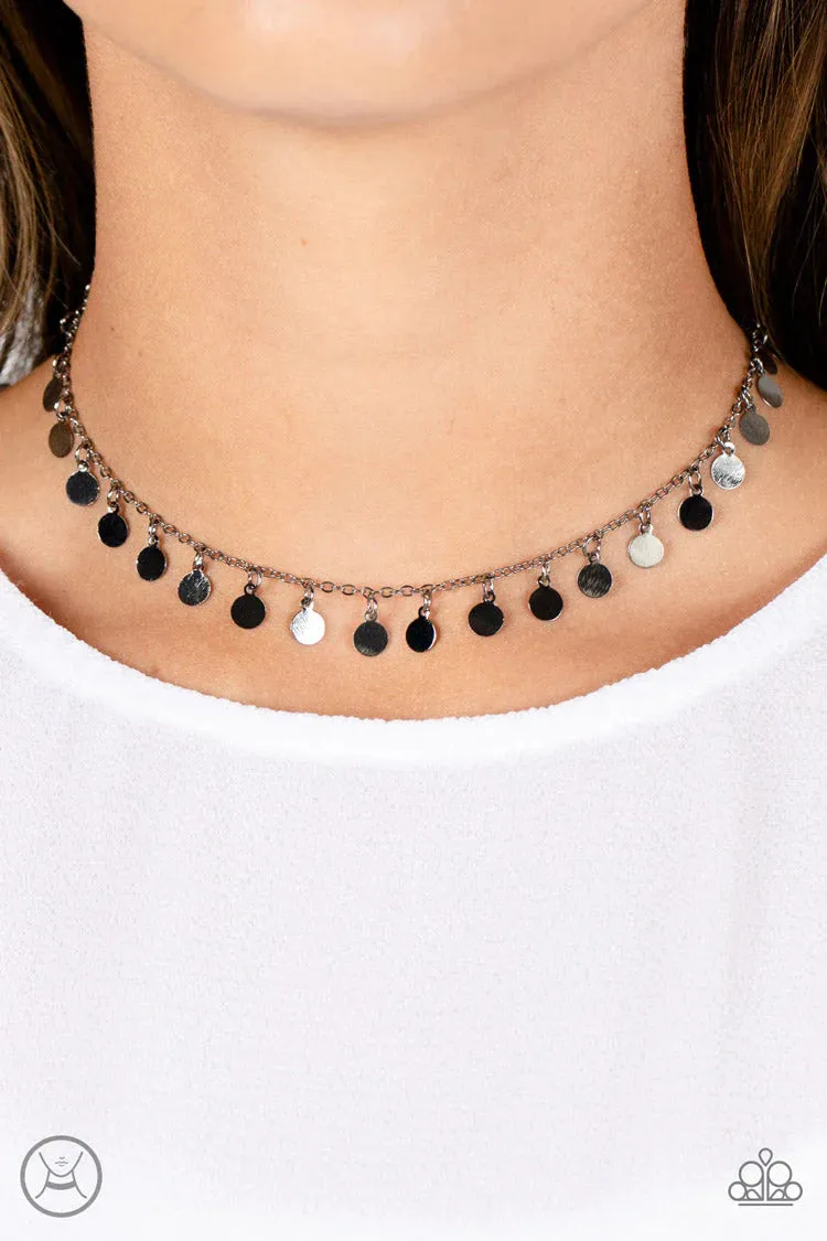 Champagne Catwalk  - Black Necklace
