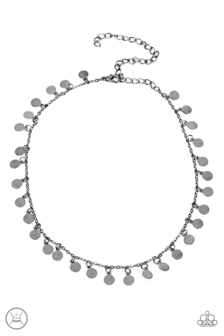 Champagne Catwalk  - Black Necklace