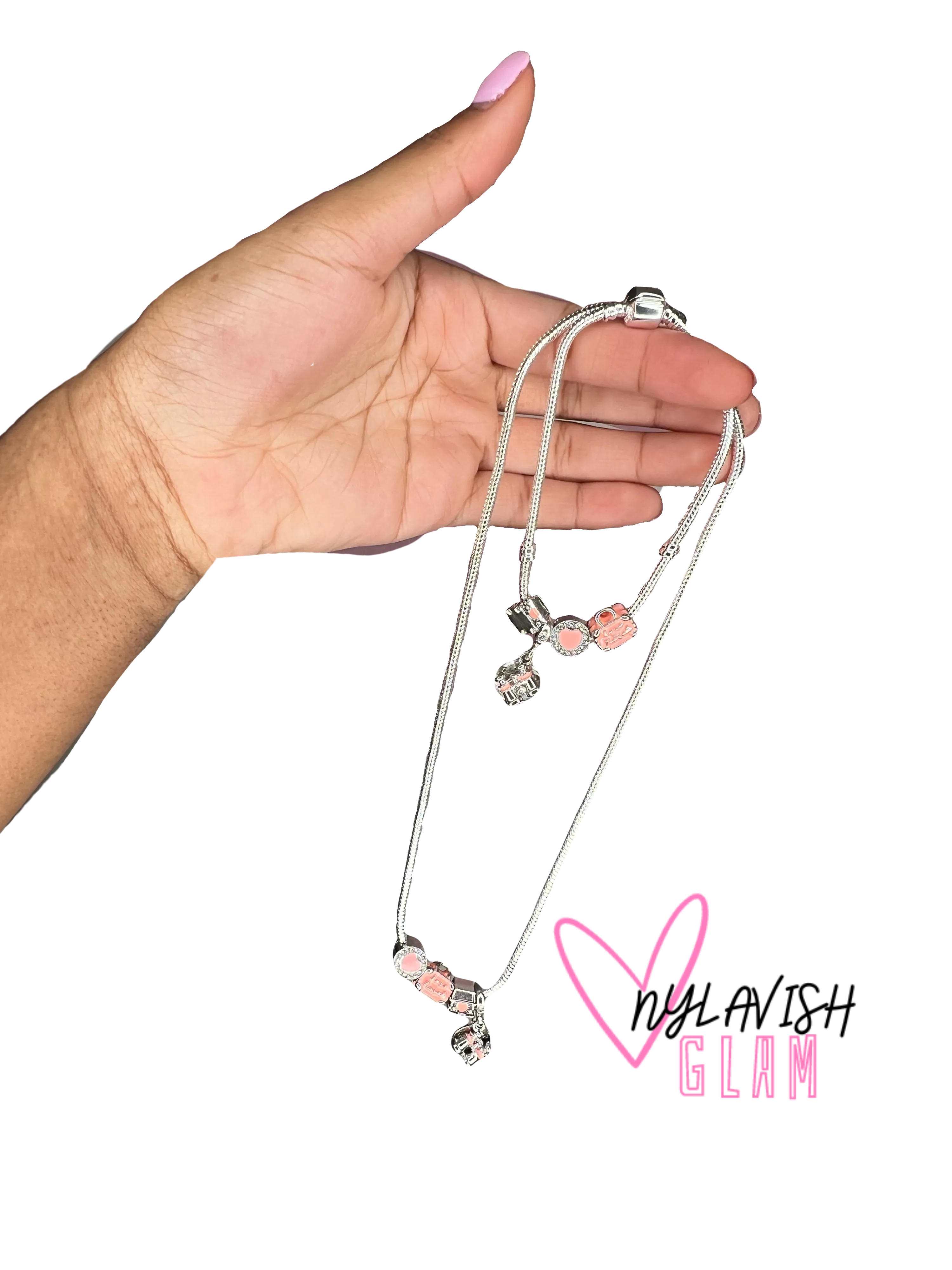 Charm Necklace & Charm Bracelet Sets