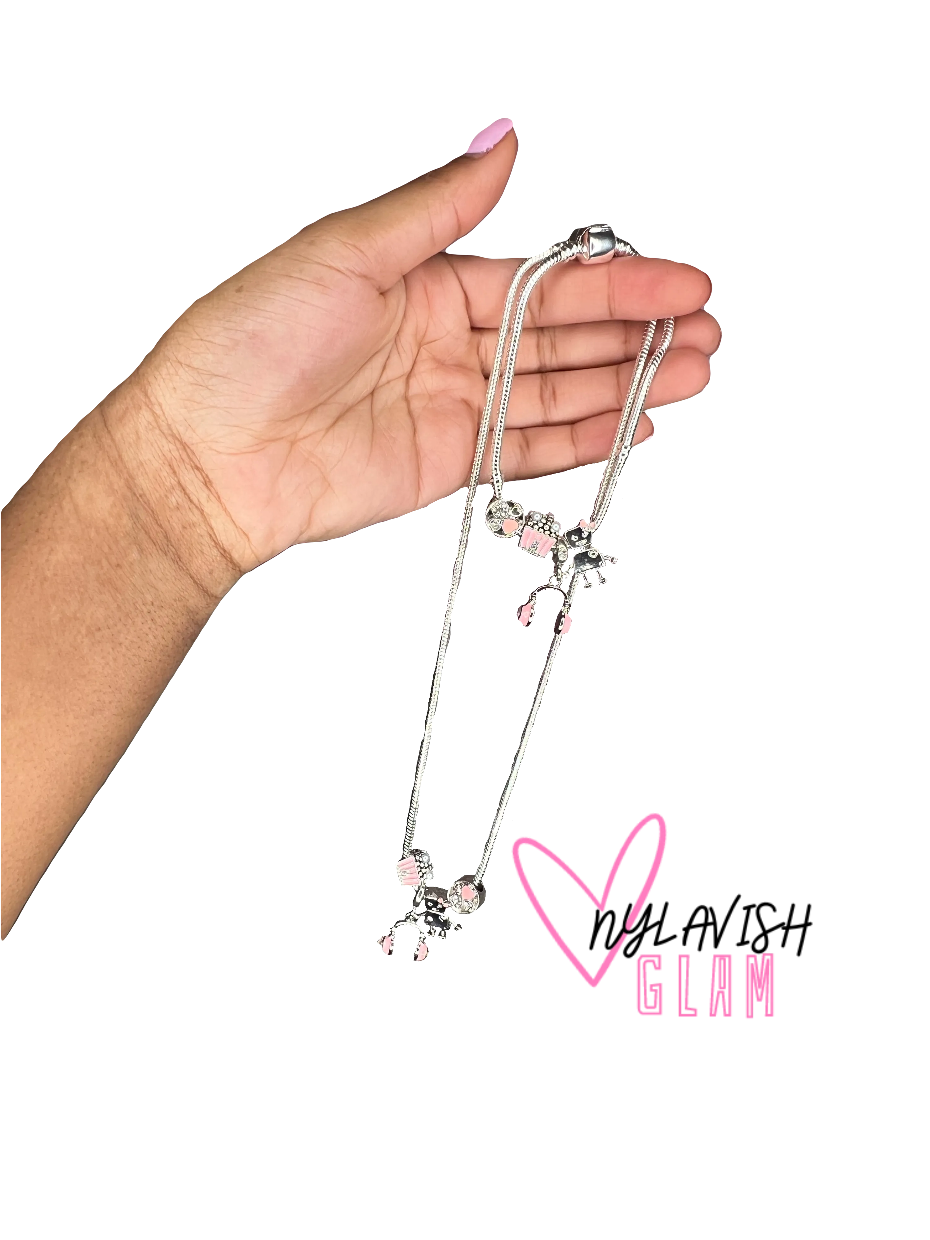 Charm Necklace & Charm Bracelet Sets