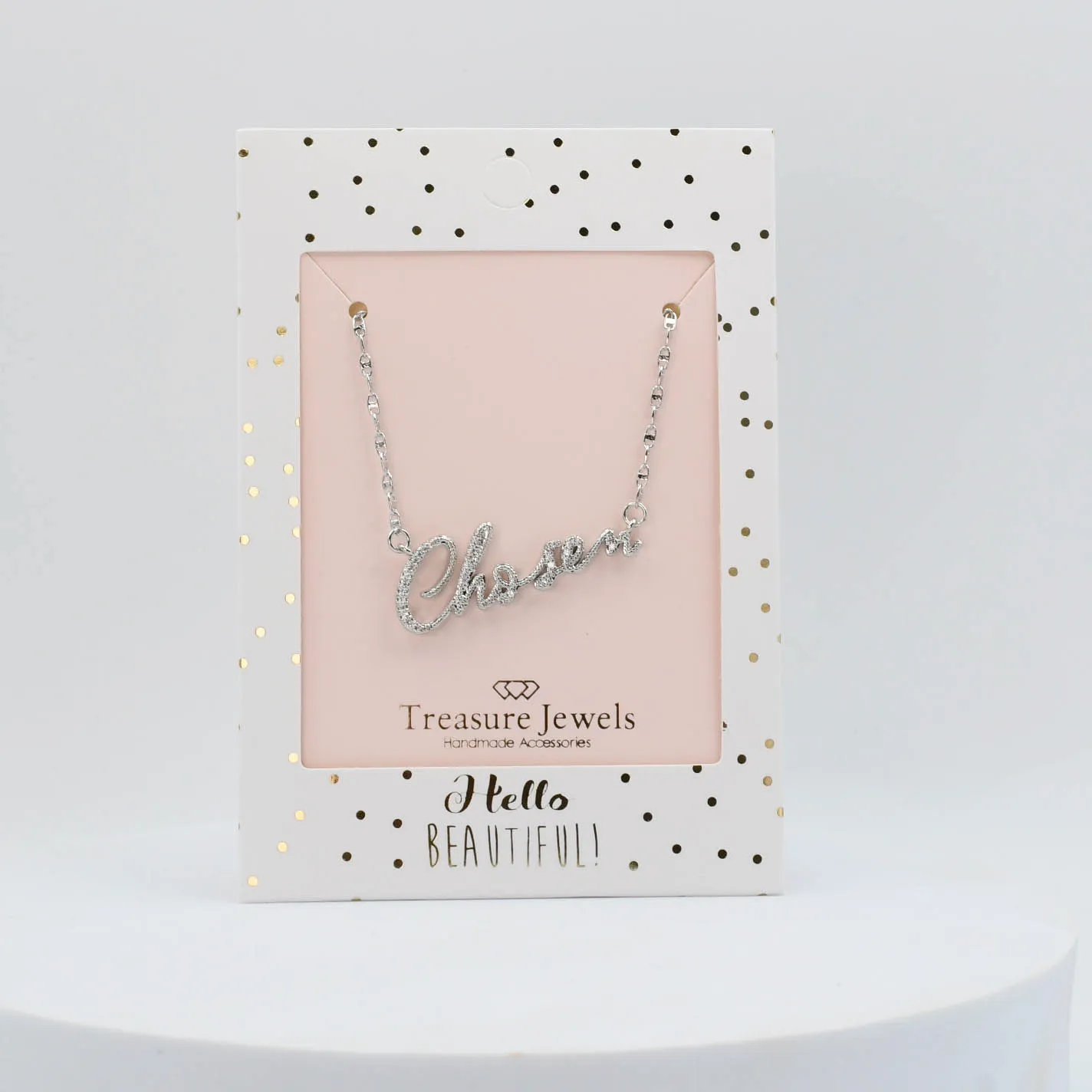 Chosen Silver Necklace I-29