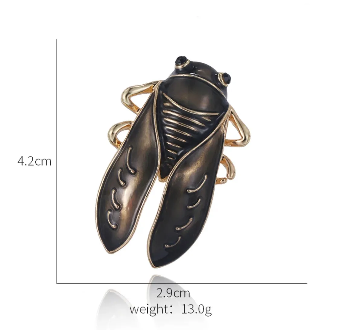 Cicada Brooch