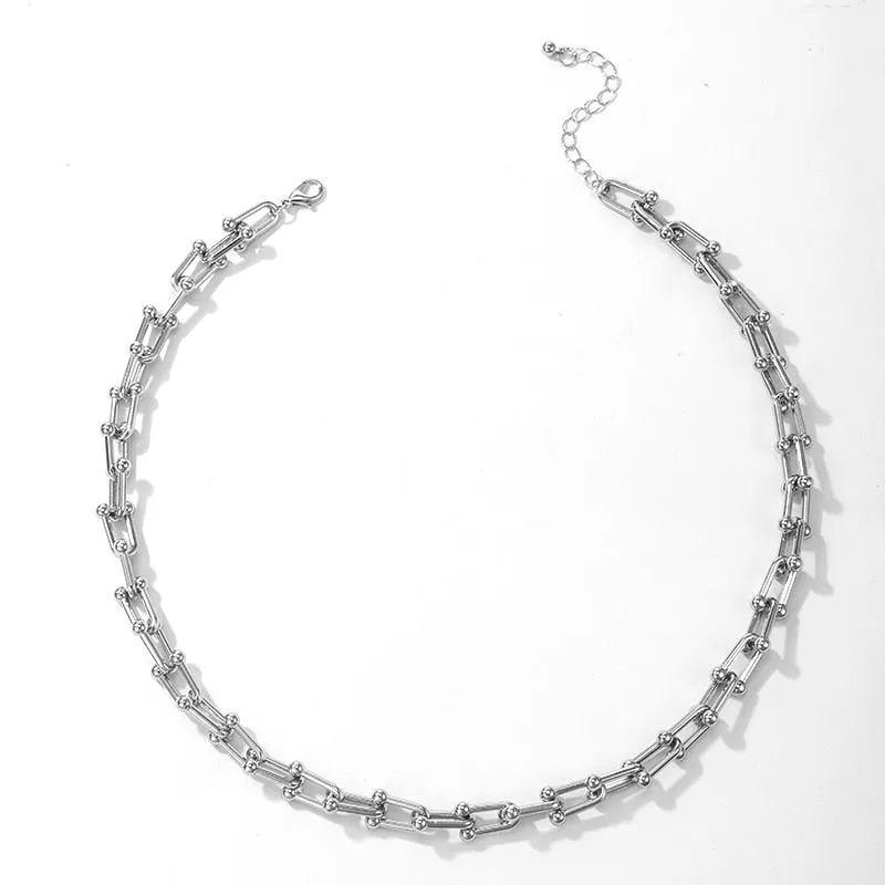 Clavicle Chain Choker Necklace for Women Trendy Party Jewelry