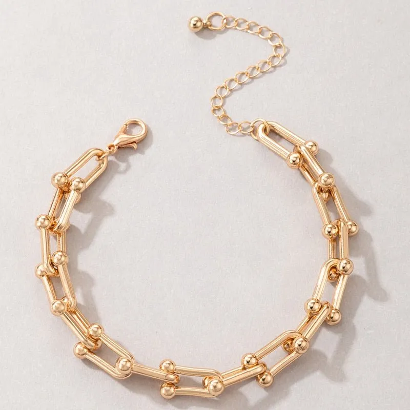 Clavicle Chain Choker Necklace for Women Trendy Party Jewelry