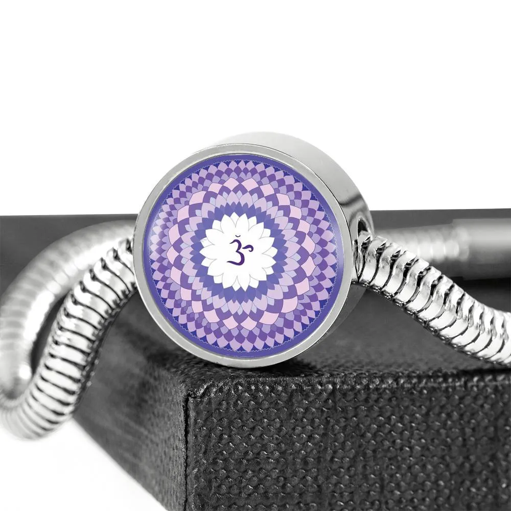 Crown (Seventh) Chakra Charm & Bracelet