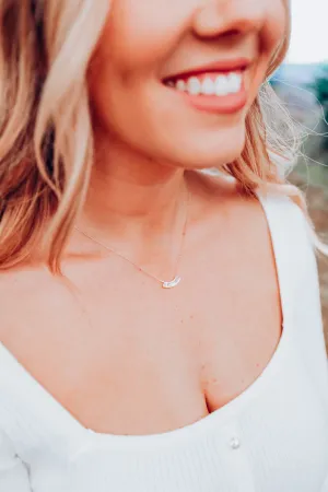 Crystal Babe Necklace by B.b.Lila
