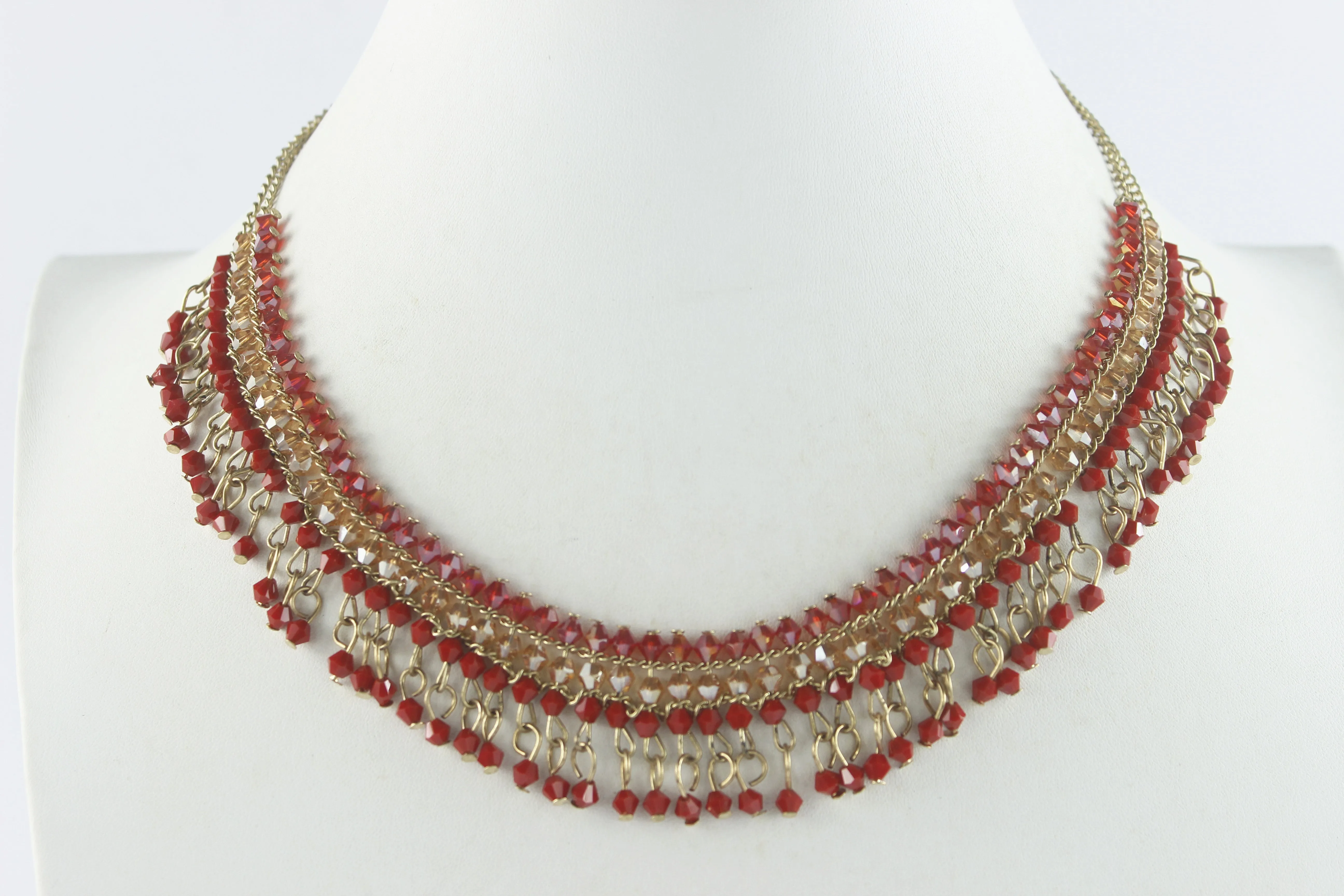 Crystal Beaded Necklaces N2436