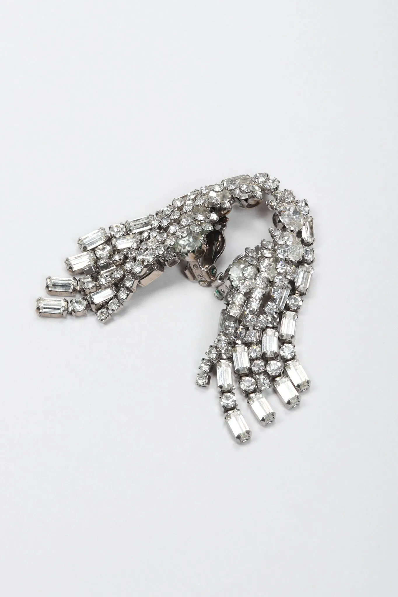 Crystal Falling Stars Ear Climbers