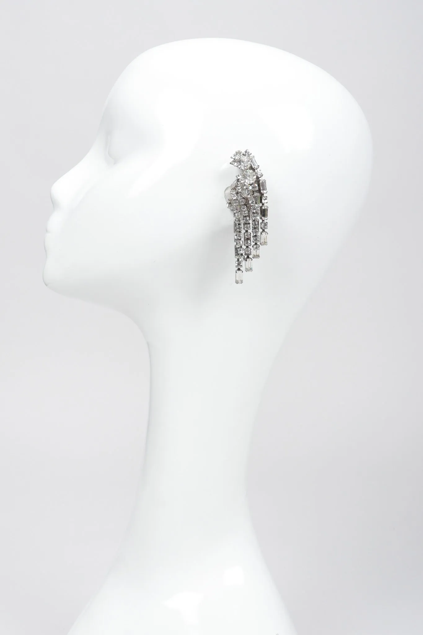 Crystal Falling Stars Ear Climbers
