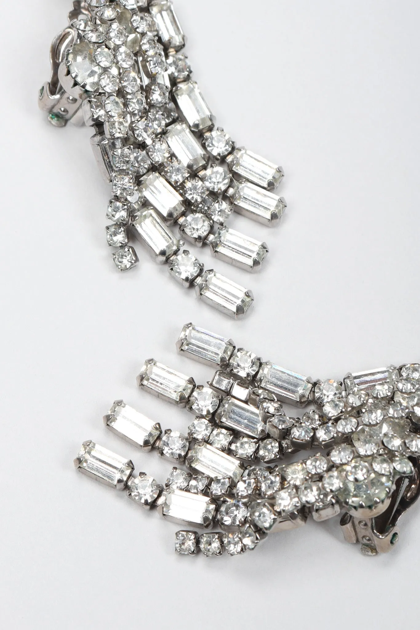 Crystal Falling Stars Ear Climbers