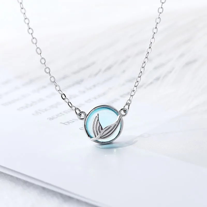 Crystal Mermaid Necklace