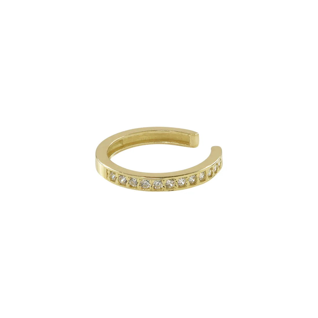 CZ Channel Middle Ear Cuff