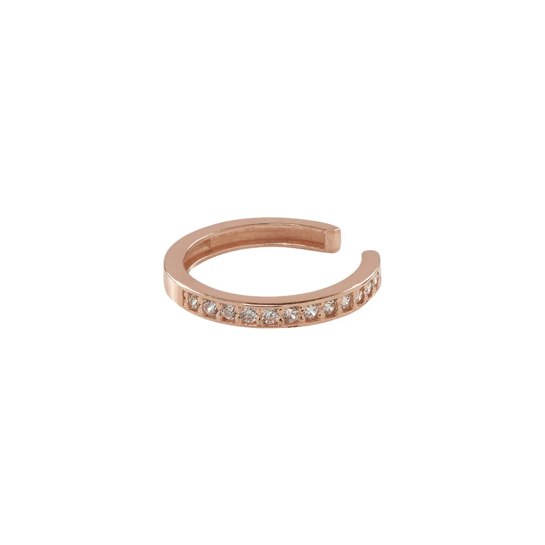 CZ Channel Middle Ear Cuff