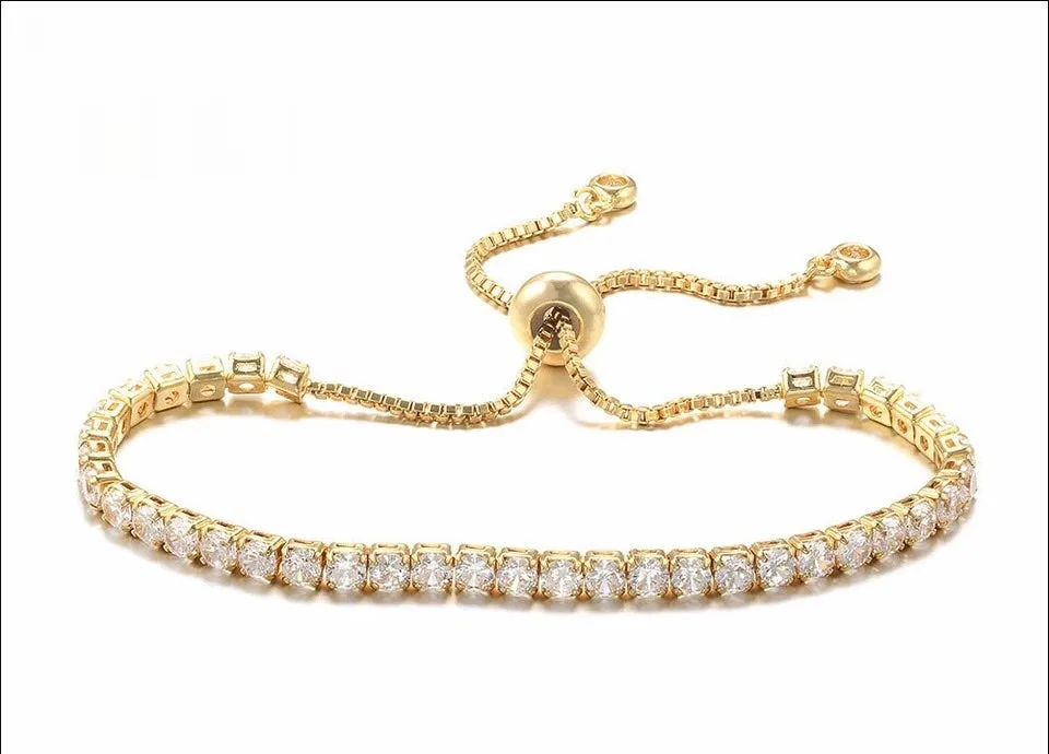 Dainty CZ Tennis Bracelet