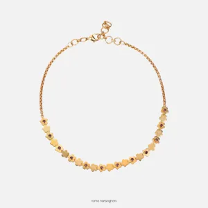 Daisy Choker In Gold