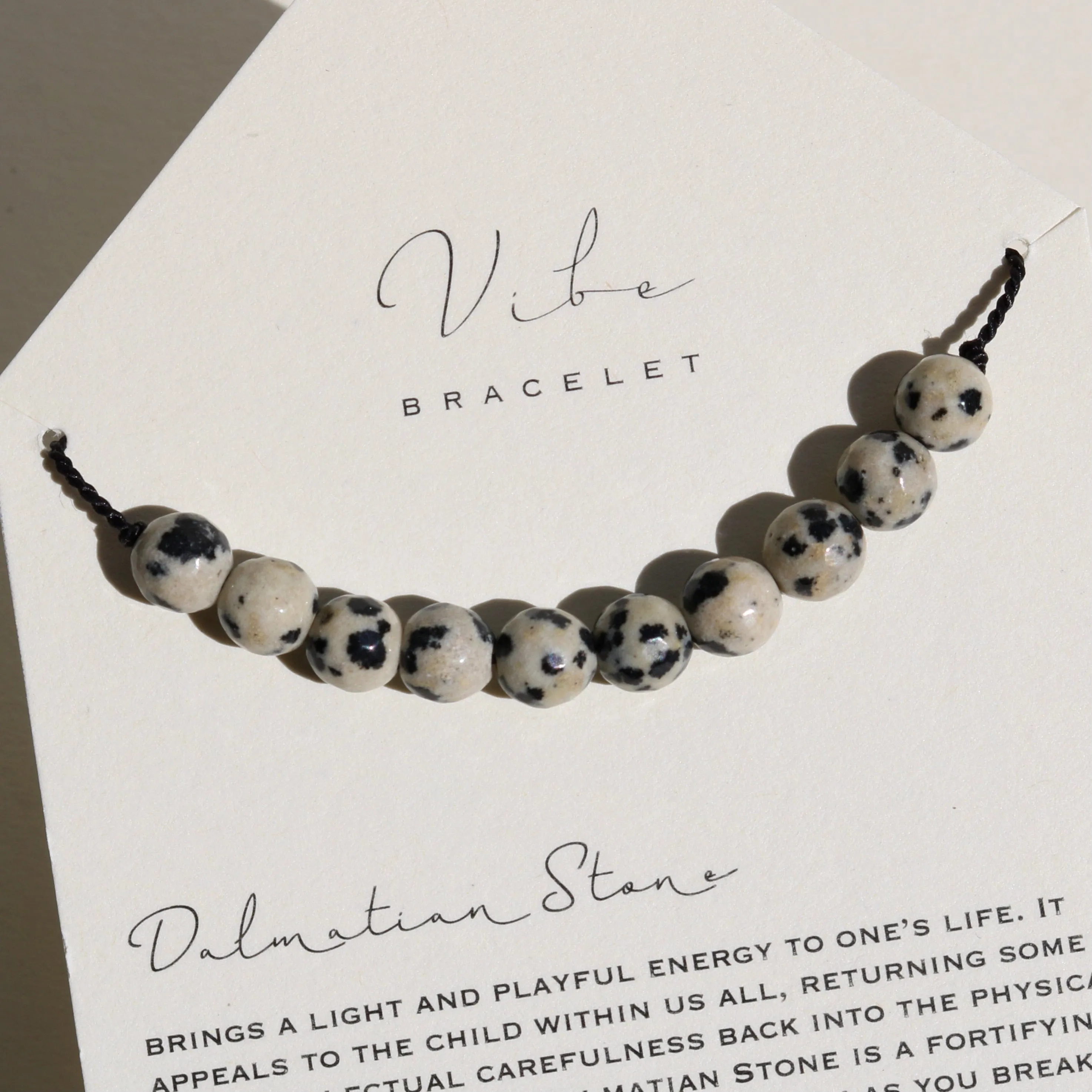 DALMATIAN STONE BRACELET