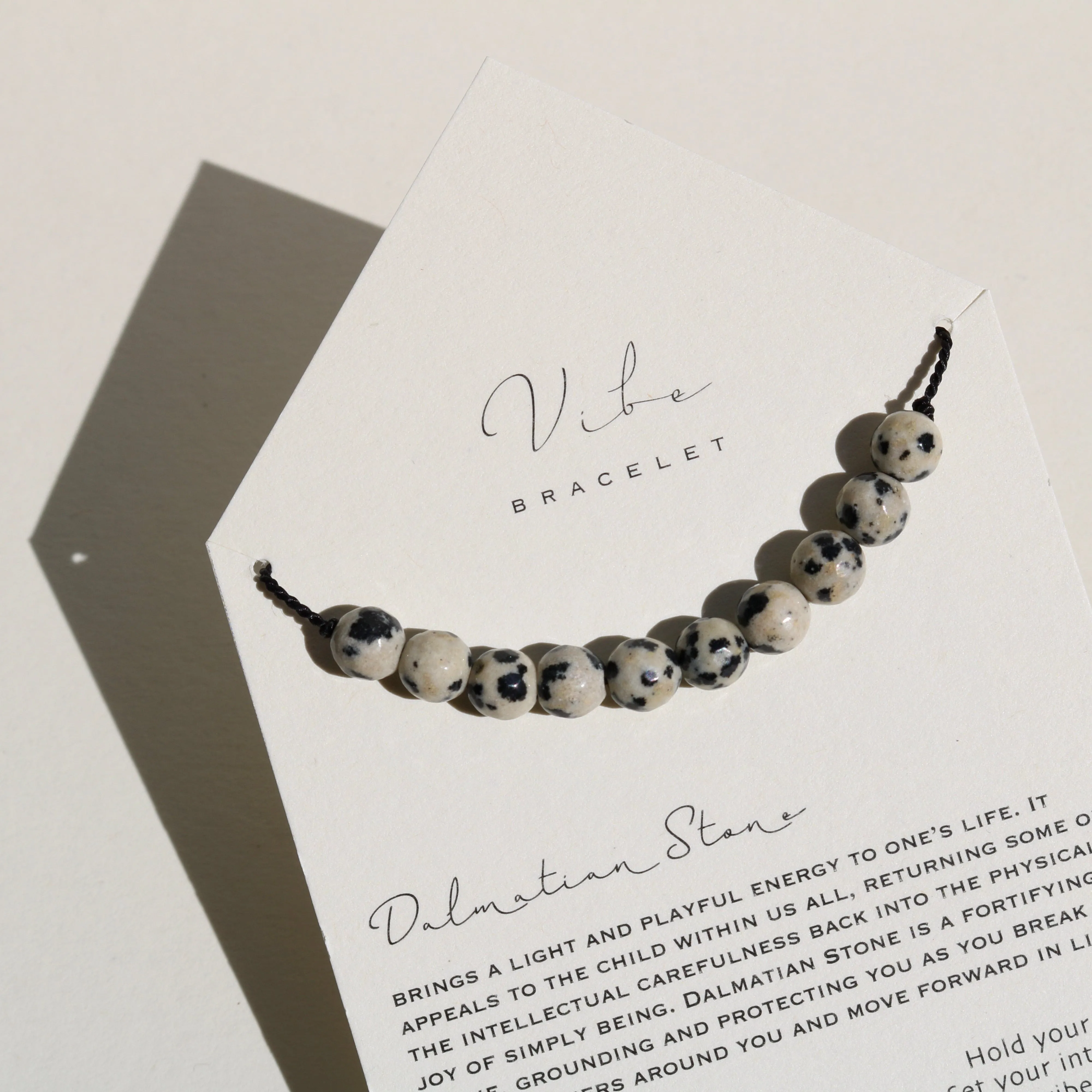 DALMATIAN STONE BRACELET