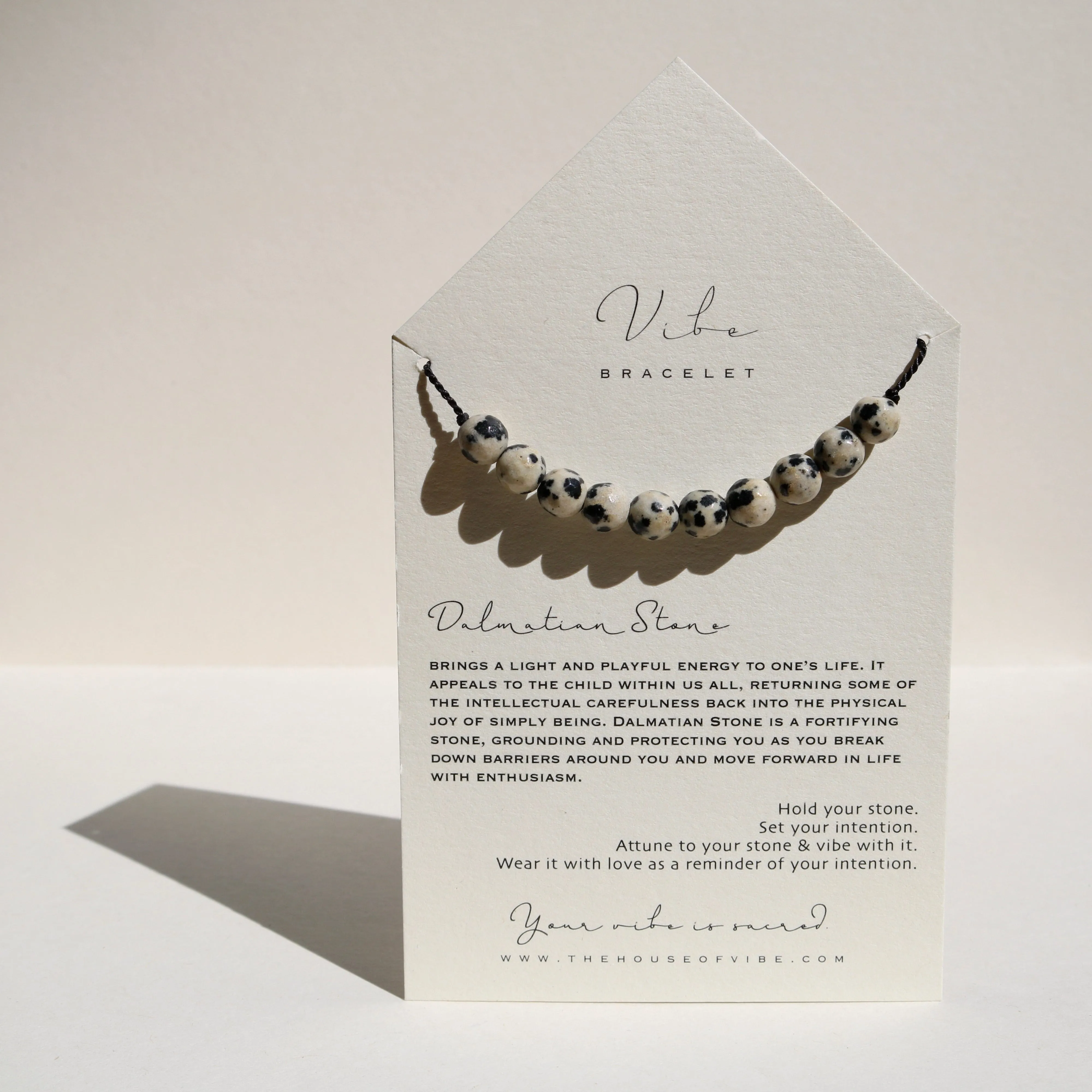 DALMATIAN STONE BRACELET