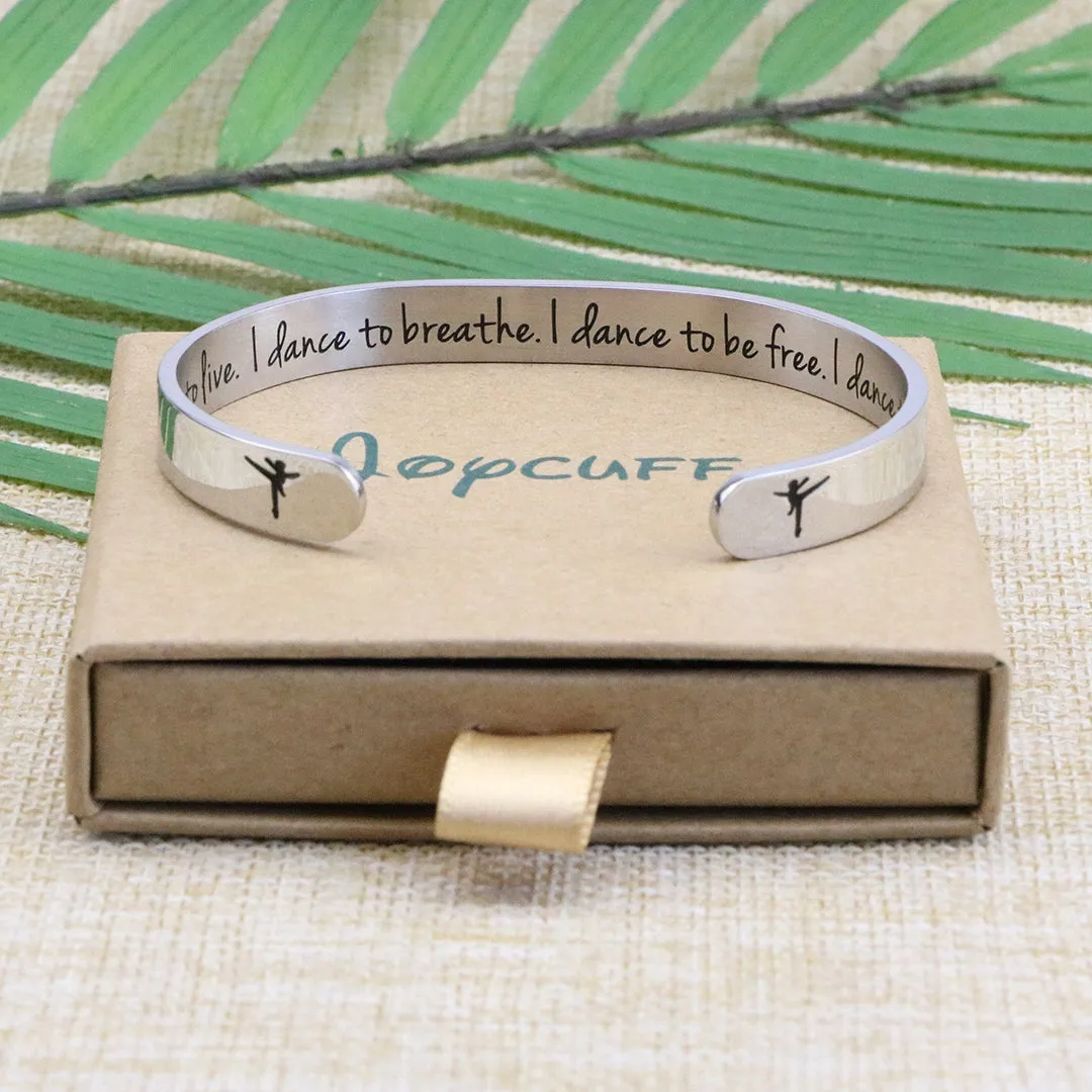 Dance Gift for Dancer Ballet Ballerina Graduation Bracelet for Teen Girl