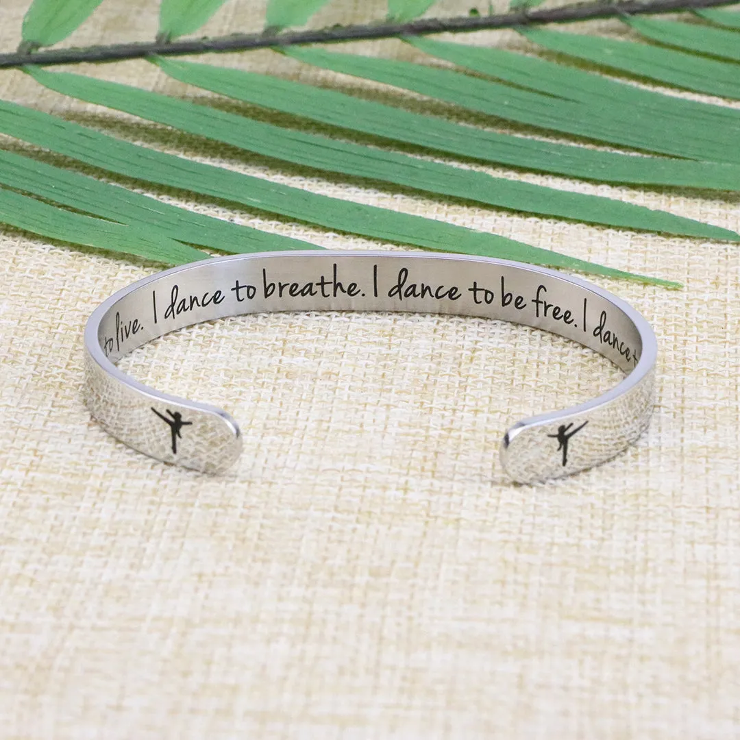 Dance Gift for Dancer Ballet Ballerina Graduation Bracelet for Teen Girl