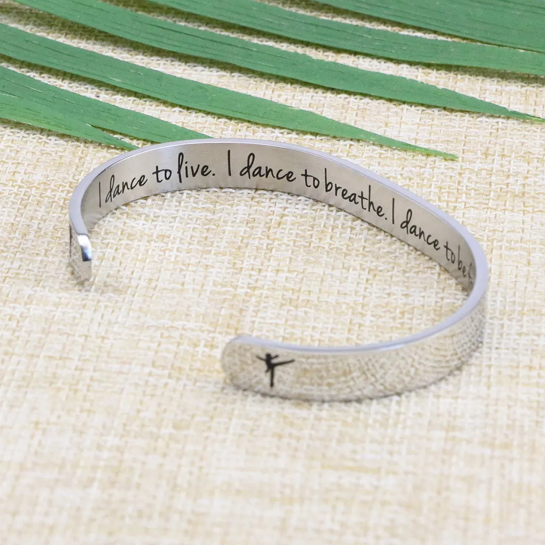 Dance Gift for Dancer Ballet Ballerina Graduation Bracelet for Teen Girl