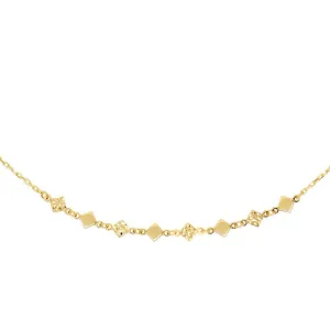 Diamond Cut Choker 14K