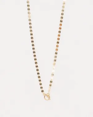 Disc Choker, Gold Filled