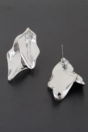 Double Leaf Earrings