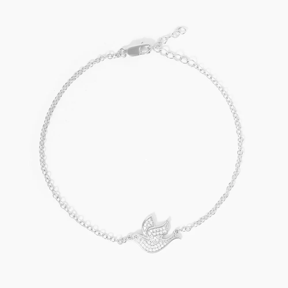 Dove Chain Bracelet