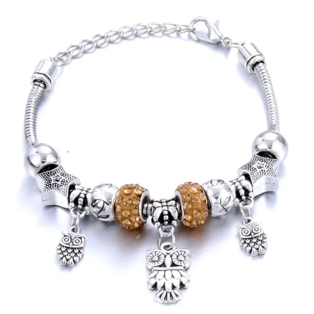 Dragonfly Bracelet Open Bangle Tree of Life