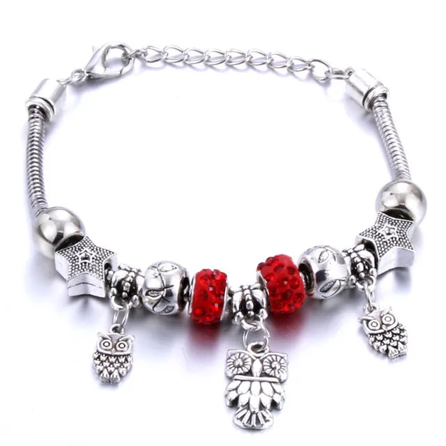 Dragonfly Bracelet Open Bangle Tree of Life