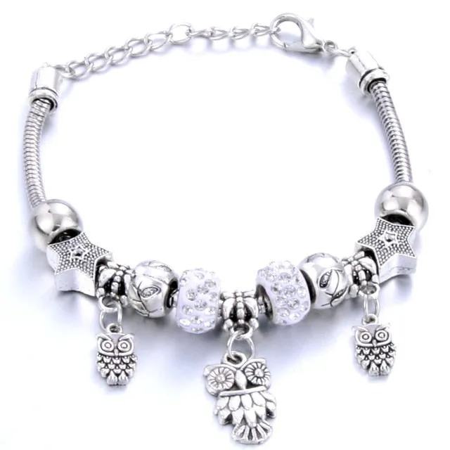 Dragonfly Bracelet Open Bangle Tree of Life