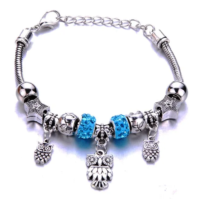 Dragonfly Bracelet Open Bangle Tree of Life