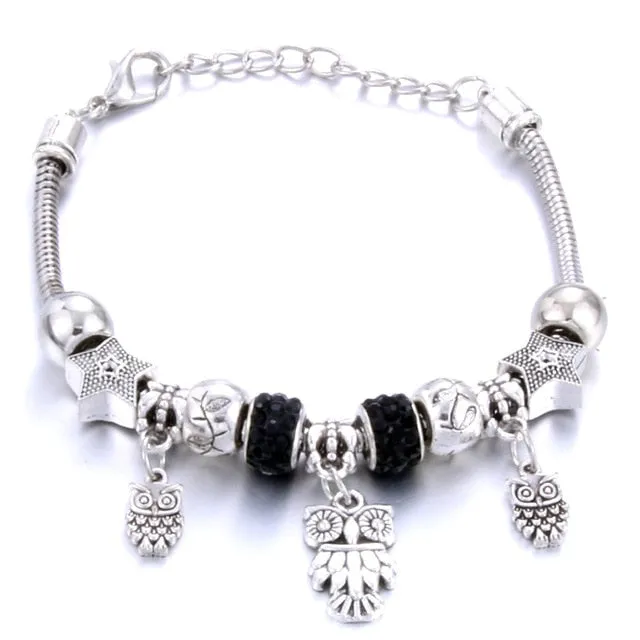 Dragonfly Bracelet Open Bangle Tree of Life