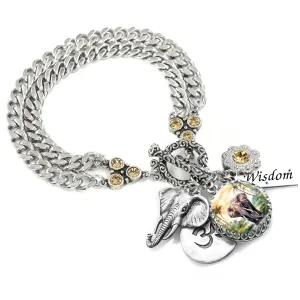 Elephant Charm Bracelet