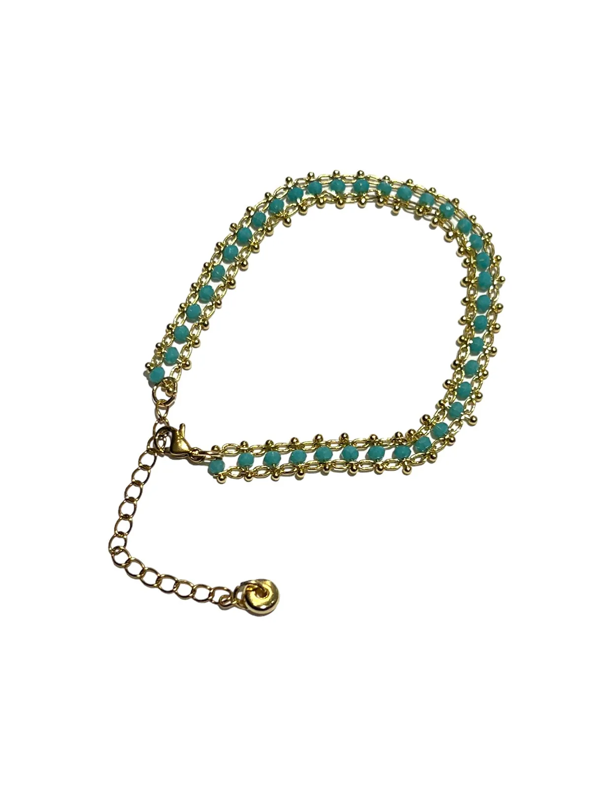 ELUÄ - Madonna Crystal Filigree Bracelet (more colors available)