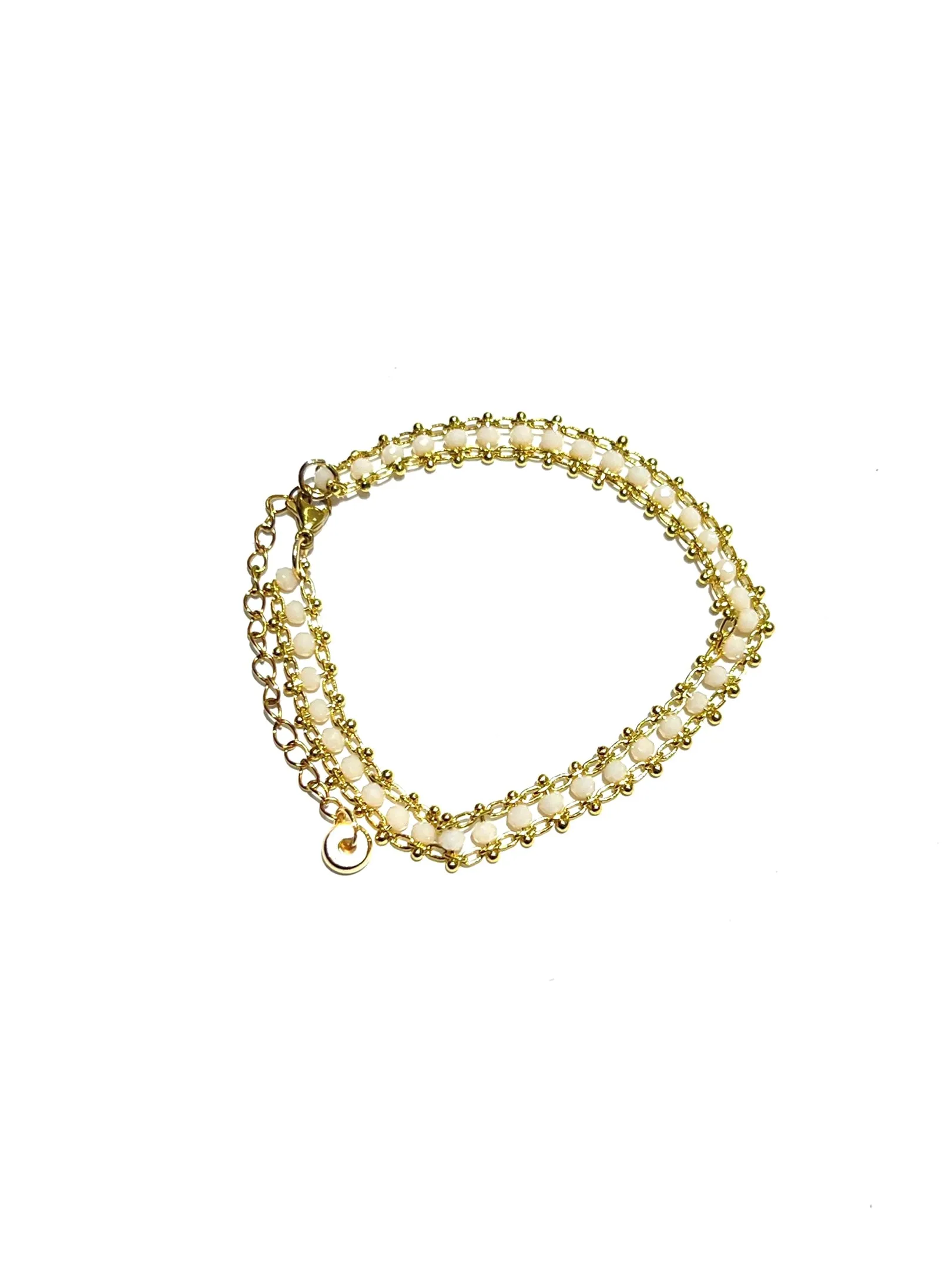 ELUÄ - Madonna Crystal Filigree Bracelet (more colors available)