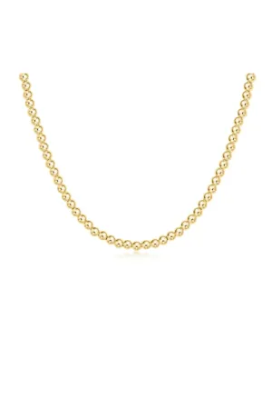 Enewton - 15" Classic 4Mm Gold Bead Choker