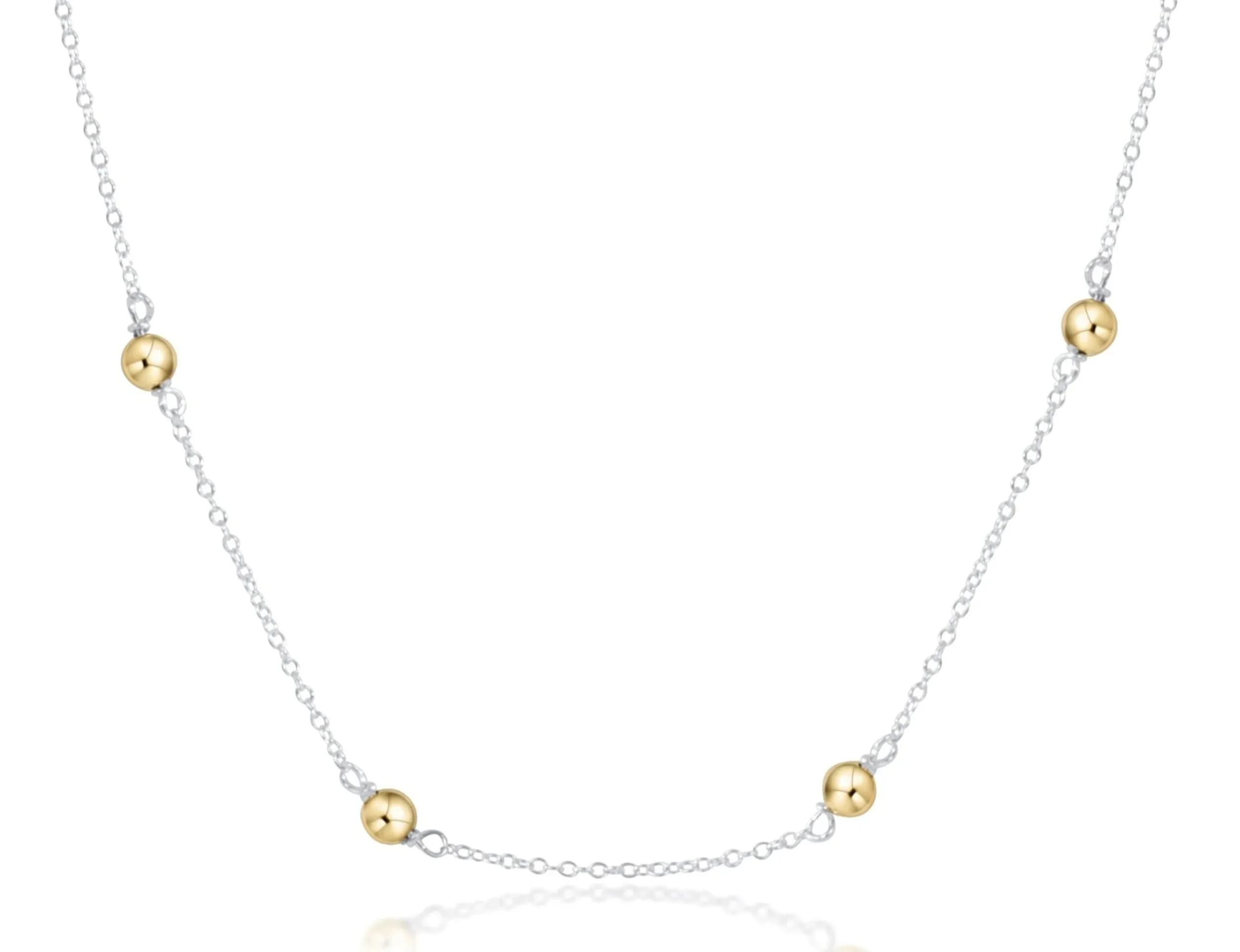 enewton 17” choker simplicity chain sterling - classic 4mm sterling