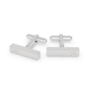 Engraved Bar Cufflink