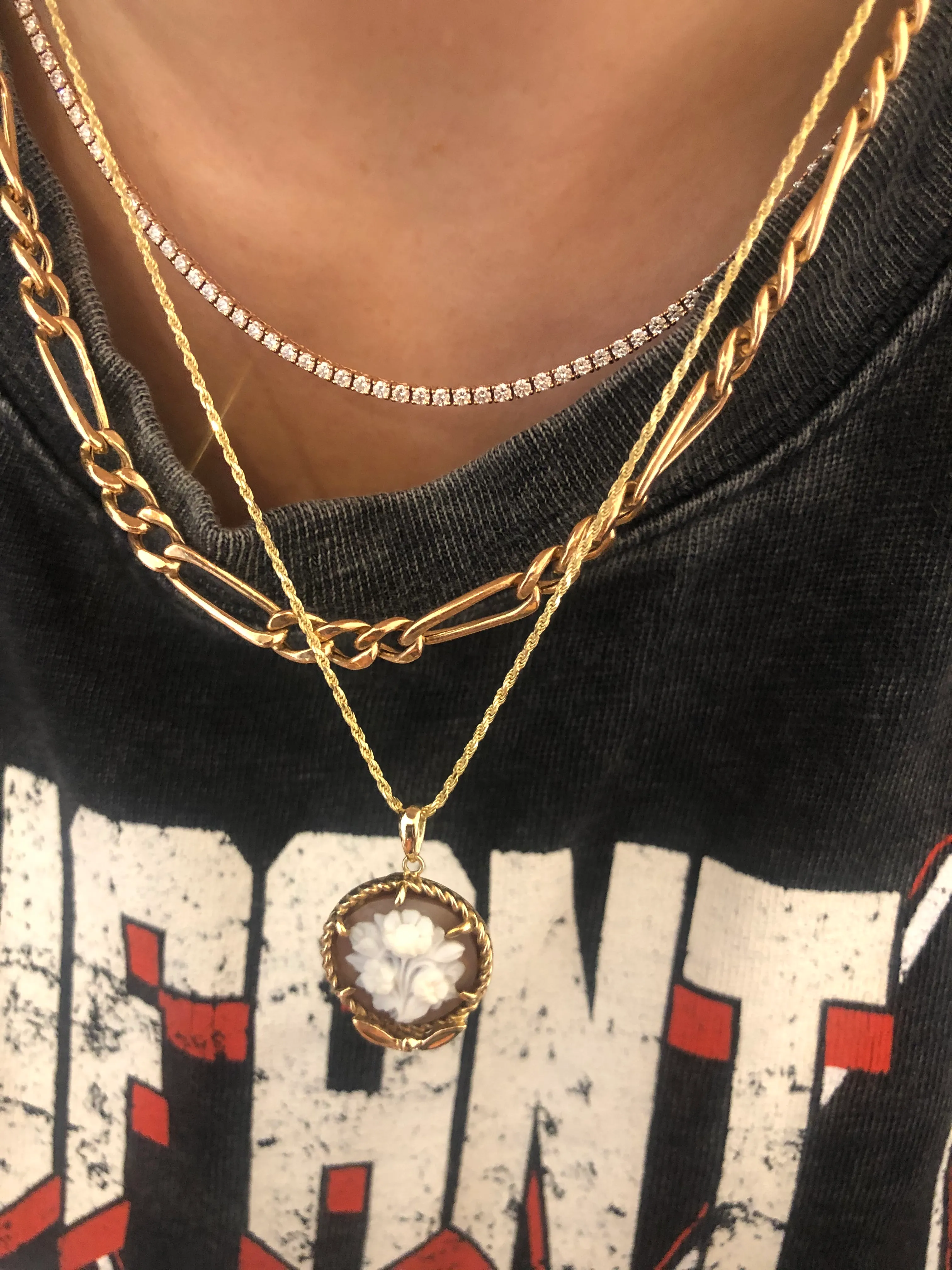 ESSENTIAL DIAMOND TENNIS NECKLACE